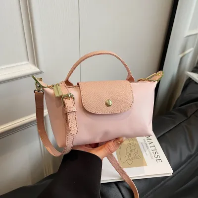 Women Fashion Casual Retro Dumpling Oxford Cloth Crossbody Bag