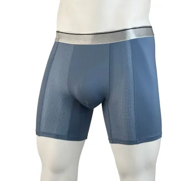 Men Fashion Simple Solid Color Traceless Four-Corner Breathable Mid-Waist Modal Fiber Underwear