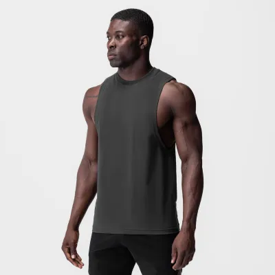 Men's Fashion Casual Solid Color Round Neck Sleeveless Tank Top