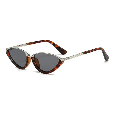 Women's Fashion Cat Eye Half-Frame Sunglasses