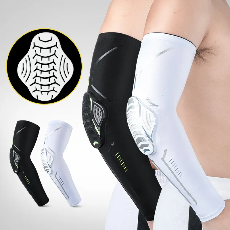 Honeycomb Sports Arm Protection Sleeve Anti-Collision Riding Protection for Home Fitness