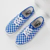 Blue And White Plaid