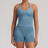 Broadband Vest Soft Mist Blue Soft Mist Blue Shorts
