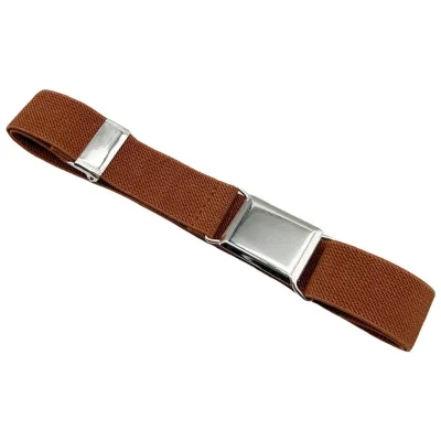 Kids Boys And Girls Fashion Casual Solid Color Elastic Adjustable Belt
