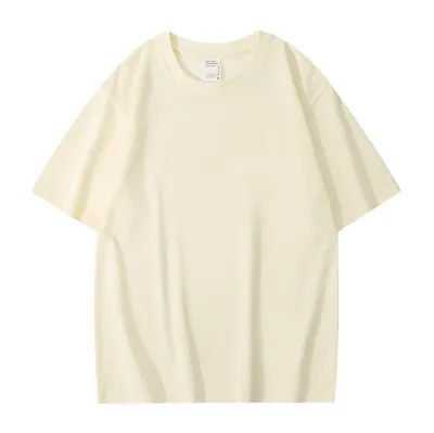 Fashion Casual Summer Solid Color Round Neck Short-Sleeve Loose T-Shirt