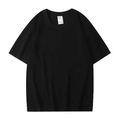 Fashion Casual Summer Solid Color Round Neck Short-Sleeve Loose T-Shirt