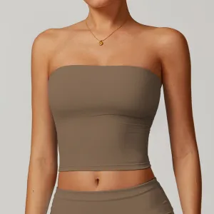Women Fashon Sexy Solid Color Tight Sports Yoga Top
