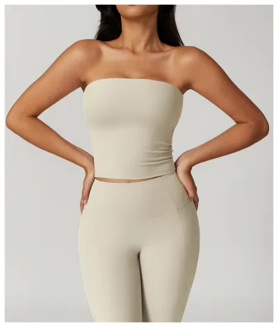 Women Fashon Sexy Solid Color Tight Sports Yoga Top