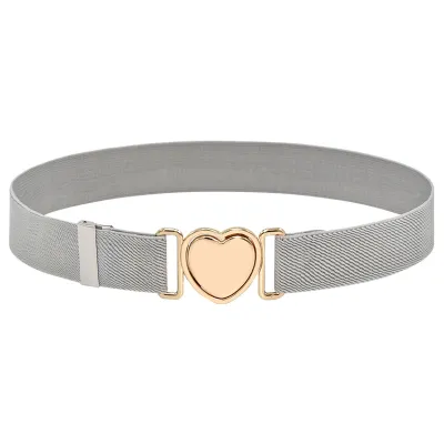 Kids Boys And Girls Fashion Casual Solid Color Adjustable Elastic Belt