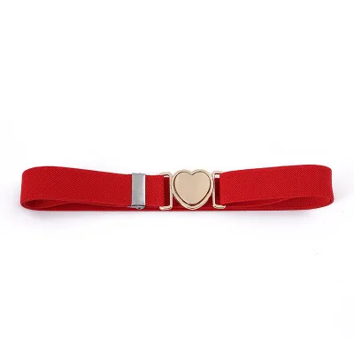 Kids Boys And Girls Fashion Casual Solid Color Adjustable Elastic Belt