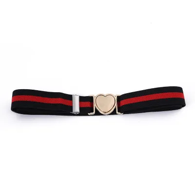 Kids Boys And Girls Fashion Casual Solid Color Adjustable Elastic Belt