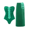 Green Strapless Set 2