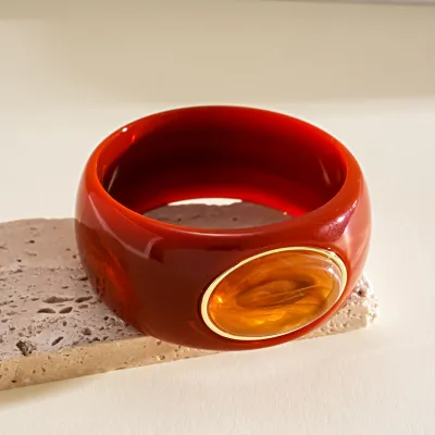 Women's Fashion Acrylic Square Gradient Bracelet