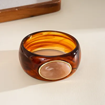 Women's Fashion Acrylic Square Gradient Bracelet