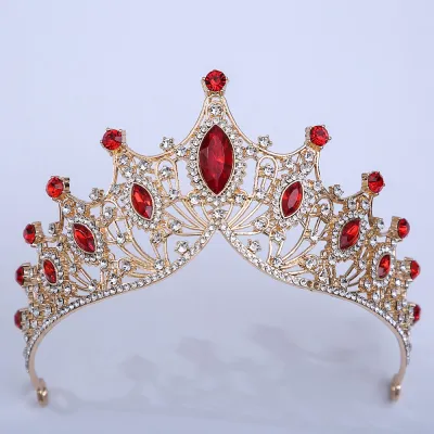 Women's Fashion Bridal Crown Headwear Accessories for Wedding Party