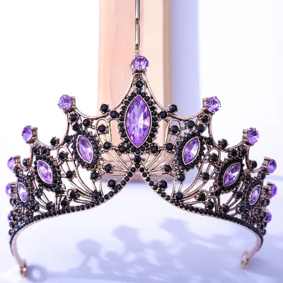 Women's Fashion Bridal Crown Headwear Accessories for Wedding Party