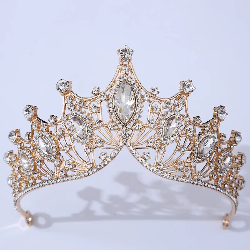 Women's Fashion Bridal Crown Headwear Accessories for Wedding Party