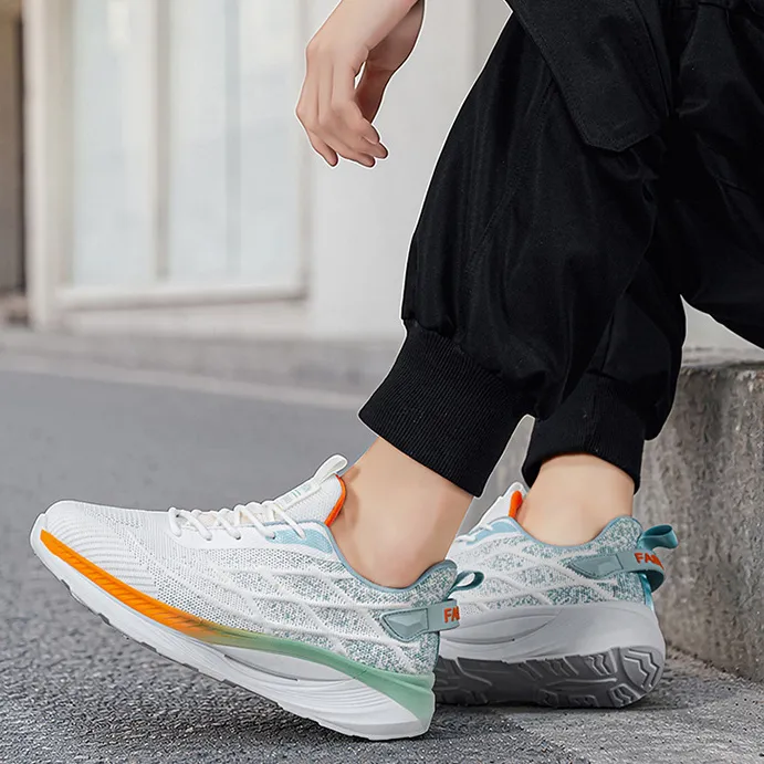Men's Fashion Casual Summer Breathable Mesh Lace-Up Sneakers