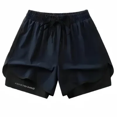 Men's Casual Micro-Elastic Breathable Quick-Dry Anti-Light Pocket Sports Shorts