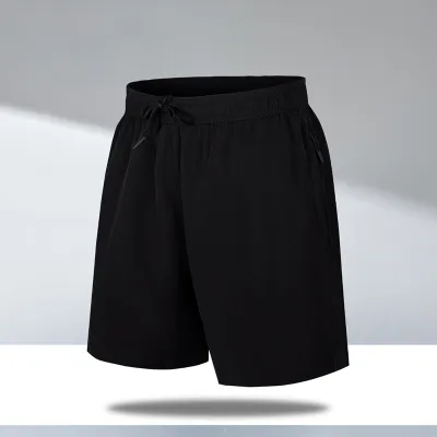 Men's Fashion Casual Solid Color Summer Quick-Drying Loose Sports Shorts