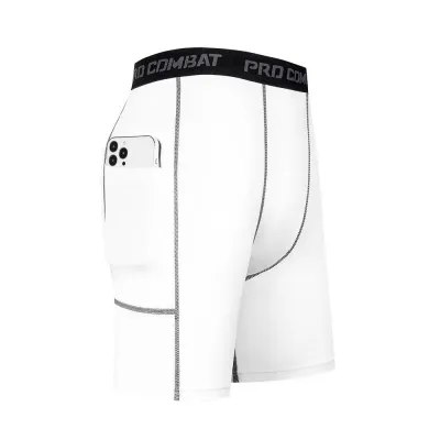 Men's Casual Fitness Pocket Quick-Drying High-Elastic Sports Shorts