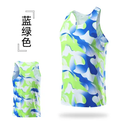 Camouflage Summer Quick-Dry Breathable Sports Sleeveless Tank Top for Men