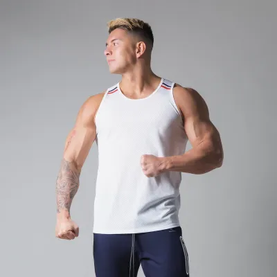 Men Fashion Casual Summer Fitness Sports Sleeveless Tank Top
