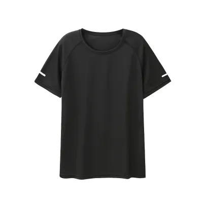 Men's Fashion Casual Quick-Drying Breathable Sweat-Wicking Short-Sleeve T-Shirt
