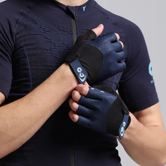 Fashion Summer Thin Half-Finger Non-Slip Shock-Absorbing Sports Riding Gloves