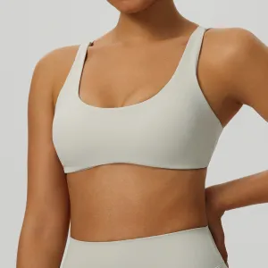 Women Fashion Solid Color Sports Yoga Bra