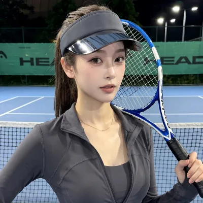 Women Casual Summer Solid Color Outdoor Sunshade Sports Hats