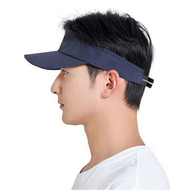 Men's Fashion Casual Summer Solid Color Empty Top Sunshade Sports Visor