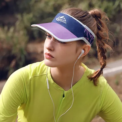 Gorras deportivas informales de moda para exteriores, resistentes al sudor y de secado rápido, con visera hueca.