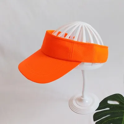 Women Fashion Casual Summer Solid Color Outdoor Sunshade Sports Visor Hats