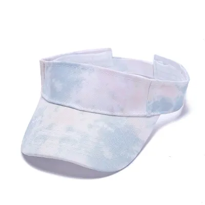 Women Fashion Casual Tie-Dye Sunshade Sports Visor Hat