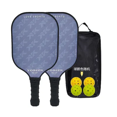 Fashion Glass Fiber Pickleball Paddle Racket Set
