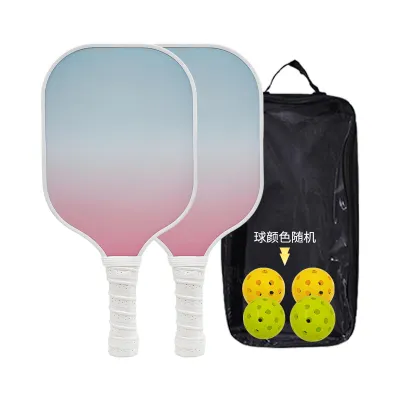 Fashion Pp Honeycomb Glass Fiber Pickleball Paddle Set