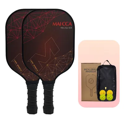 Professional Ultra Light Outdoor Glass Fiber Pickleball Paddle Set