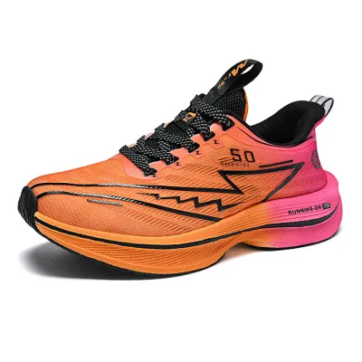 Men Fashion Casual Shock Absorbing Breathable Lace Up Sneakers