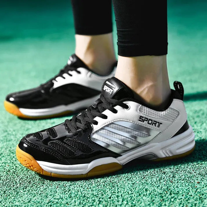 Men's Fashion Casual Color Block Mesh Breathable Lace-Up Sneakers