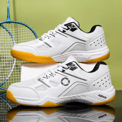 Men Lightweight Breathable Mesh Lace-Up Sneakers Casual Exercise Shoes