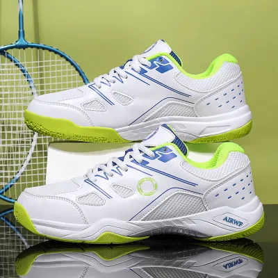 Men Lightweight Breathable Mesh Lace-Up Sneakers Casual Exercise Shoes