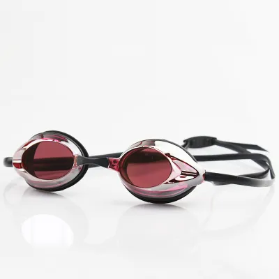 Fashion Hd Anti-Fog Electroplated Silicone Swimming Goggles