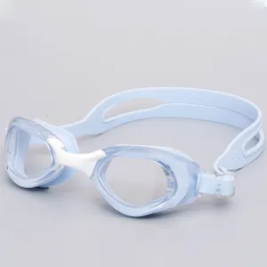 Fashion Professional Silicone Waterproof Anti-Fog Swimming Goggles