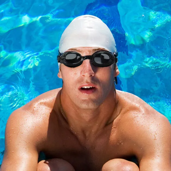 Fashion Silicone Small Frame Anti-Fog Swimming Goggles