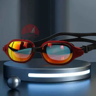 Lunettes de natation tendance, imperméables, anti-buée, électroplaquées et anti-UV