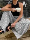 Black White