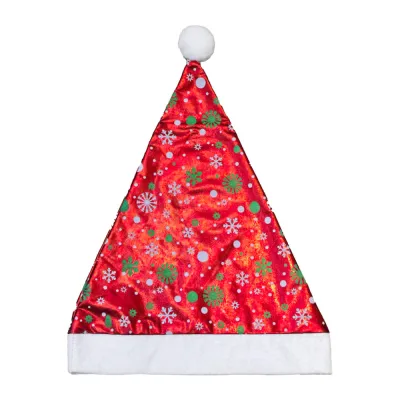 Fashion Christmas Gold Silver Star Snowflake Party Hat