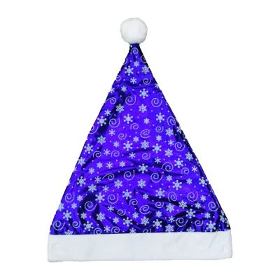 Fashion Christmas Gold Silver Star Snowflake Party Hat