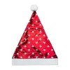Red Small Five-Star Gold And Silver Pup Hat